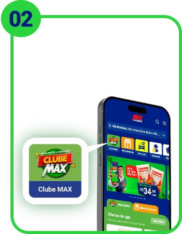 Etapa 02: Clique na aba 'Clube Max'